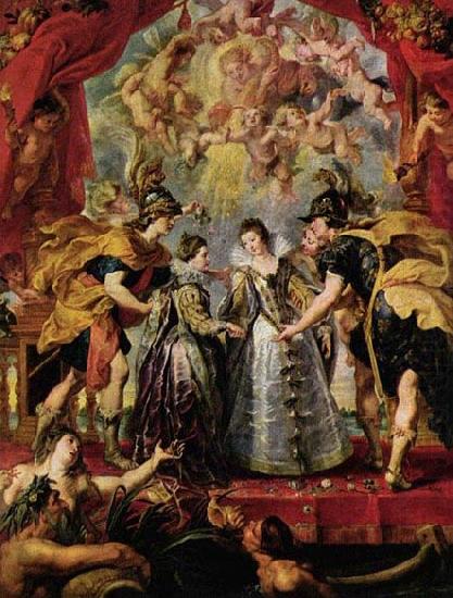 Austausch der Prinzessinnen, Peter Paul Rubens